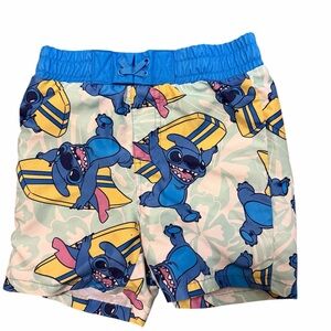 Boys Disney stitch size 5 swim Character Shorts